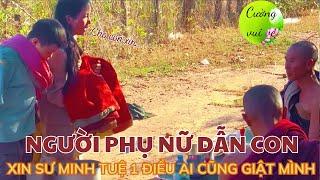 NGƯỜI PHỤ NỮ DẪN CON XIN SƯ MINH TUỆ 1 ĐIỀU THẦY TRẢ LỜI KHIẾN AI CŨNG GIẬT MÌNH | #thichminhtue