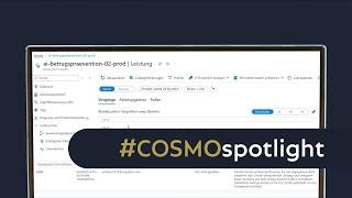 Spotlight: COSMO Fraud Detection