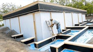 Man Transforms Old Garage into Dream Workshop | Start to Finish by @belaruscustoms