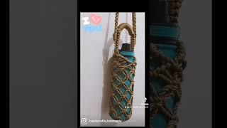 Best Selling Macrame Tumbler Holder buy now at Jhaydzcrafts_handmade