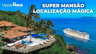 SUPER MANSÃO EM BÚZIOS vista Praia de Geribá e paisagismo Burle Marx. Localização de cinema!