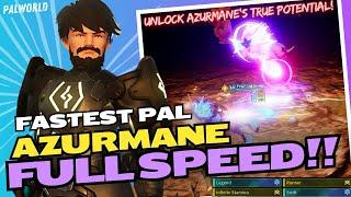 Palworld: Azurmane Masterclass - The BEST Ground MOUNT! Full SPEED - Deep Dive