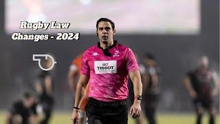 Rugby Law Changes 2024 - ცვლილებები რაგბის წესებში.