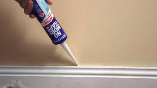 Selleys | How To Fill Gaps In Skirting Boards using No More Gaps - Product Demonstration