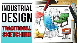 Industrial Design Traditional Sketching