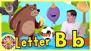 Learn Letter B-Phonics sounds of Alphabet-Learn ABC Phonics-Letters-Kindergarten-preschoolers