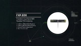 Taoglas FXP830 & FXP831 Dual Band Flex Antennas