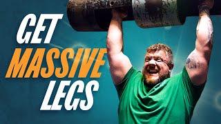 Europe's Strongest Man's ULTIMATE Leg & Log Workout with Sets and Reps