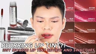 WATCH BEFORE YOU BUY! NEW ISSY MOUSSE LIP TINT REVIEW AND SWATCHES (ALL SHADES!)