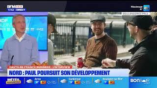 Maxime Holder (Boulangeries PAUL) est l'invité de BFM Grand Lille / Le JDE