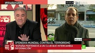 Fernando Rueda: "Si vienen terroristas de Bélgica hay un problema"