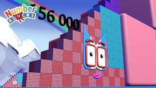 Numberblock Step Squad 156 vs 156,000 vs 156,000,000 - Learn to Count Big Numbers!