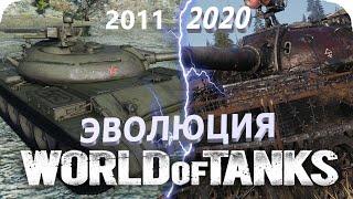 КАК МЕНЯЛАСЬ ИГРА WORLD of TANKS на протяжении 10 лет. 20 Переломных Патчей.