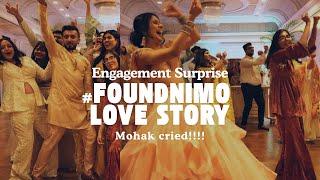 OUR LOVE STORY #FoundNiMo | Engagement SURPRISE DANCE PERFORMANCE for Mohak which MADE HIM CRY!