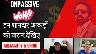 #ONPASSIVE||Wow ये शानदार आंकड़े ज़रूर देखिए..Mr Marty @onpassivezaver