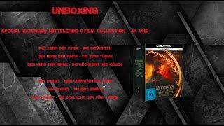 Unboxing - Mittelerde 6-Film Collection - 4K Ultra HD - 15 Blu-ray - Tolkien, J - Deutsch