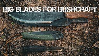 Tool Selection For The Eastern Woodlands- Opinions On Big Blades vs. Axes.