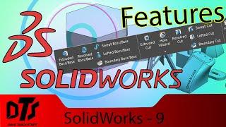 Introduction to SolidWorks CAD Design - Part 9 - Features