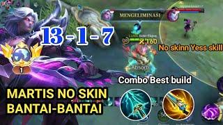 MARTIS NO SKIN COMBO BUILD SKY PIERCER + MALEFIC GUN ASLI ENAK