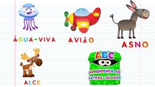 Super Abc Bini Bambini, ABC das caixas, alfabetização, letra A