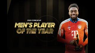 Alphonso Davies named 2022 Concacaf Men's Player of the Year