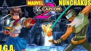 Marvel vs Capcom 2: NUNCHAKUS vs I.G.A.