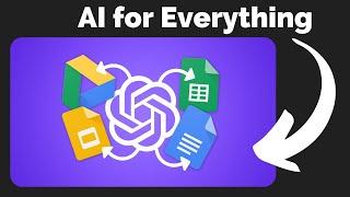 Automate Your Workflow with AI: Learn ChatGPT API for Google Sheets & Docs (No Coding Required!)