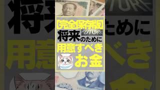【備えるべし！】将来のために用意すべきお金　#お金　#お金を増やす #投資　#将来　#投資初心者