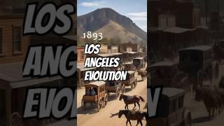Los Angeles across the times #EUA #losangeles #ai #evolution