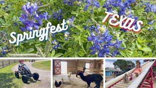 Spring Fest at the Dewberry Farms | Fun Day Outside for the Kids | Houston, Texas