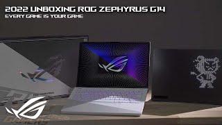 Unboxing the ROG Zephyrus G14 (2022) | ROG