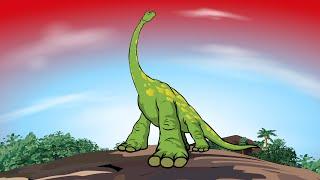 Brachiosaurus - Dinosaur Songs from Dinostory by Howdytoons