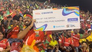 CPLT20 WARRIORS  VS KNIGHT RIDERS  | WINNING FAN OF THE MATCH