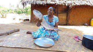 African Village Life//Cooking Most Appetizing Village Bongo Fish