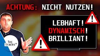 OLED-TV: ‼️ ACHTUNG! DIESEN Bildmodus NIEMALS verwenden! ️ | Lebhaft, Dynamisch & Co. analysiert!