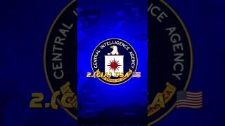 Top 10 Intelligence Agencies in The World in 2023 #intelligenceagencies #cia #raw #mi6 #isi