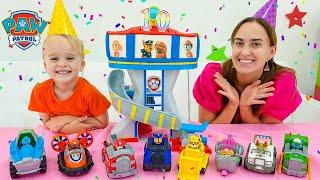 Chris and Mom PAW Patrol's 10 Years Anniversary