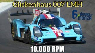 Glickenhaus 007 LMH | 3.5 L V8 Twin-Turbo Engine | WEC: 6 Hours of Monza 2022 | Monza Circuit