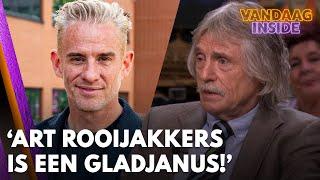 Johan over nieuwe collega Art Rooijakkers: 'Een gladjanus' | VANDAAG INSIDE