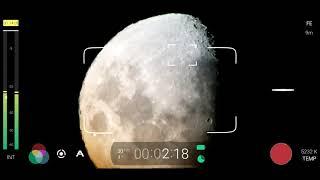 International Space Station flyover (optodata livestream)