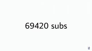 I will do a face reveal if we hate 69420 Subscribers