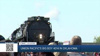 World's largest operating steam locomotive 'Big Boy' rolls into Green Country