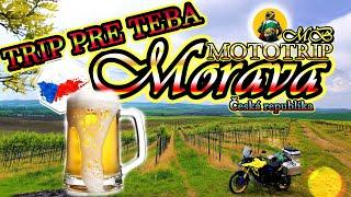 Motobulhar - MOTOTRIP - MORAVA /Křstiny,Moravsky Kras, Macocha, Jedovnice,Slavkov u Brna,Haldy piva/