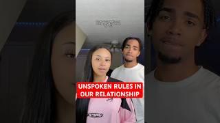 unspoken rules in our relationship