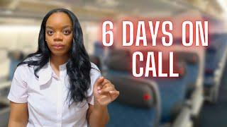 FLIGHT ATTENDANT  VLOG: BEING ON CALL FOR 6 DAYS | THE WORLD OF WIS