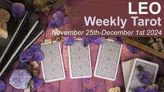 LEO WEEKLY TAROT READING "CHANGING LANES: RELEASE FROM STUCK ENERGY" November 25 - December 1 2024