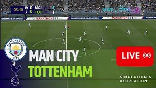 Manchester City vs Tottenham Hotspur LIVE Premier League 24/25 Full Match - Video Game Simulation