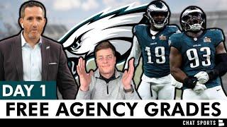 Philadelphia Eagles 2025 NFL Free Agency Grades From Day 1 | Eagles Lose SEVERAL Key Players