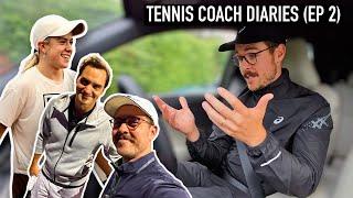 Meeting Federer & Talking Tennis: Tennis Coach Diaries (Ep 2)