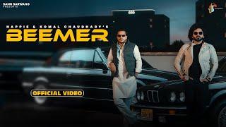 Beemer (Lyrical Video) : Happie | Komal Choudhary | Sann Sarwang | Shine | Latest Haryanvi Song 2024